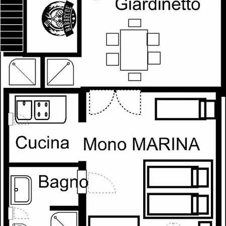 Monolocale Marina Salve